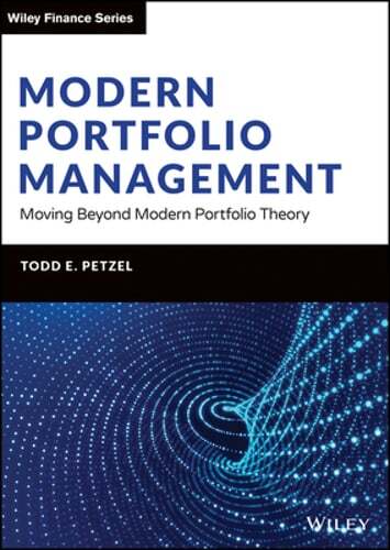Modern portfolio management - portfolio,
