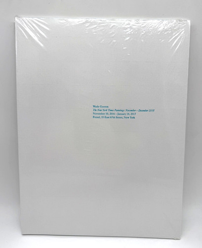 Wade guyton the new - guyton,,